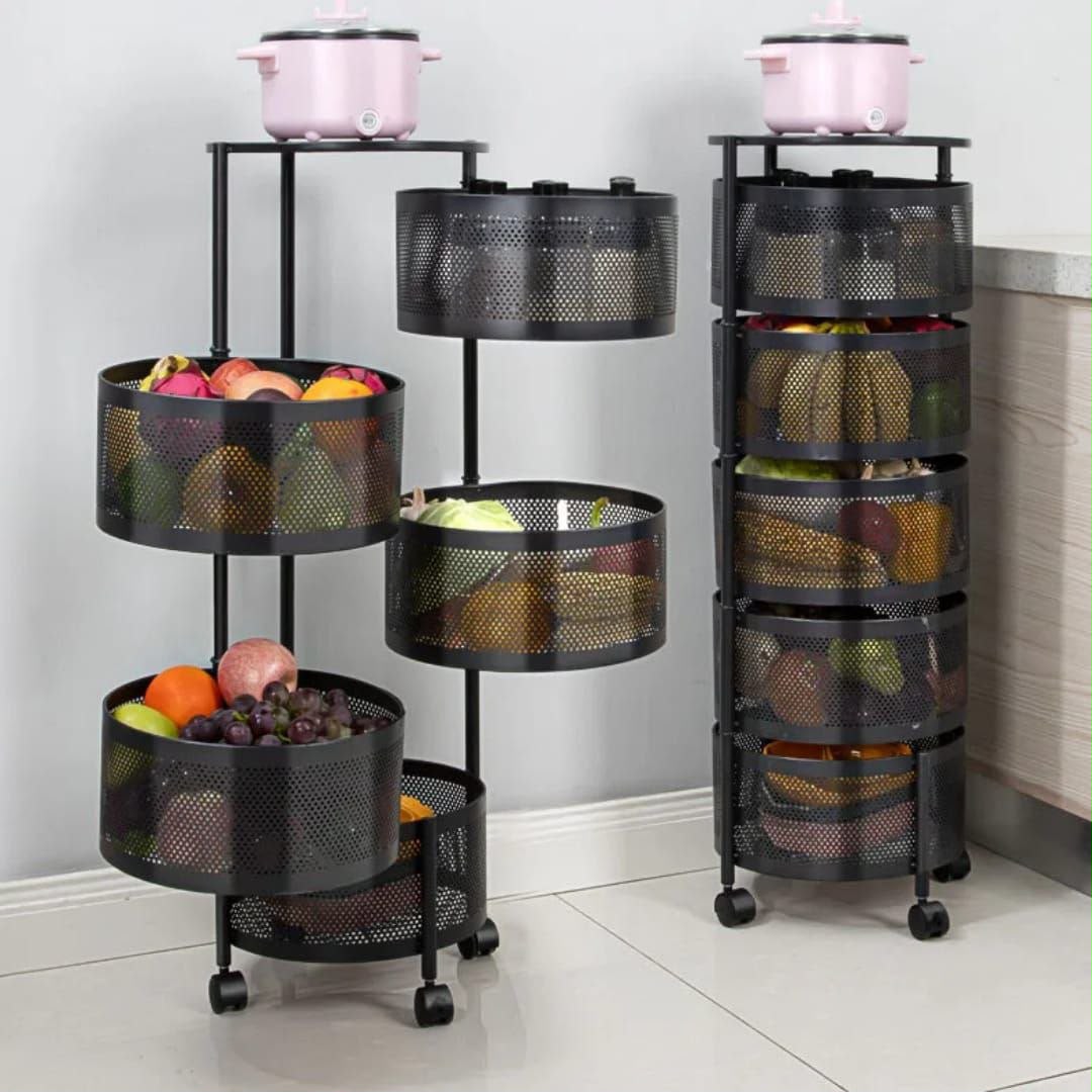 Buy 1 Rotatable Multipurpose Kitchen Trolley + Free Gift + Free Delivery N78,000